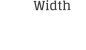 Width