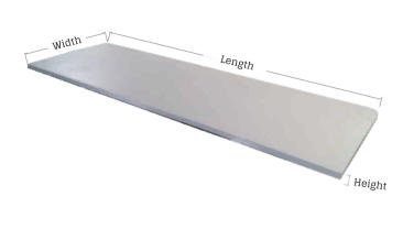 Length            Width           Height